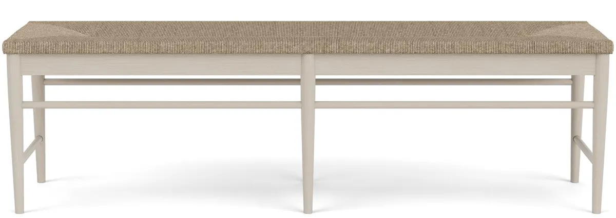 Riverside Furniture 37559 Laguna Rush Seat Dining Bench Riverside Furniture 37559 Laguna Rush Seat Dining Bench