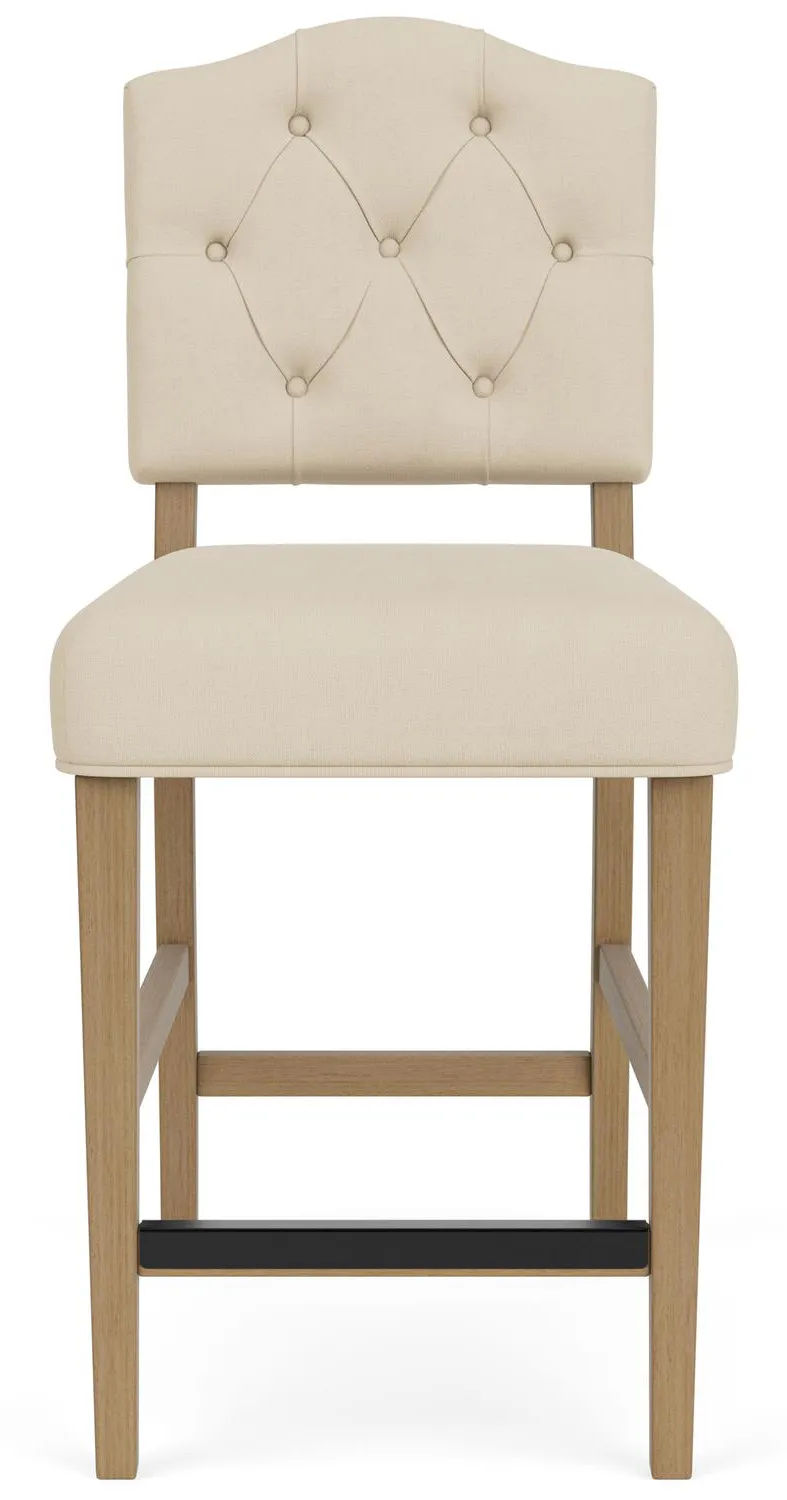 Riverside Furniture 92635 Mix N Match Chairs Buttton Tufted Upholstered Stool Riverside Furniture 92635 Mix N Match Chairs Buttton Tufted Upholstered Stool