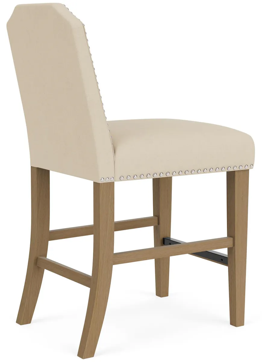 Riverside Furniture 92615 Mix N Match Chairs Clipped Top Upholstered Stool Riverside Furniture 92615 Mix N Match Chairs Clipped Top Upholstered Stool