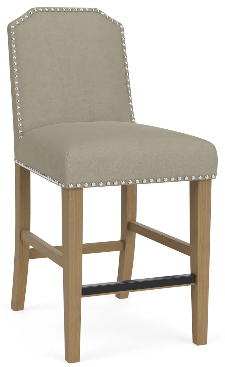 Riverside Furniture 92616 Mix N Match Chairs Clipped Top Upholstered Stool Riverside Furniture 92616 Mix N Match Chairs Clipped Top Upholstered Stool