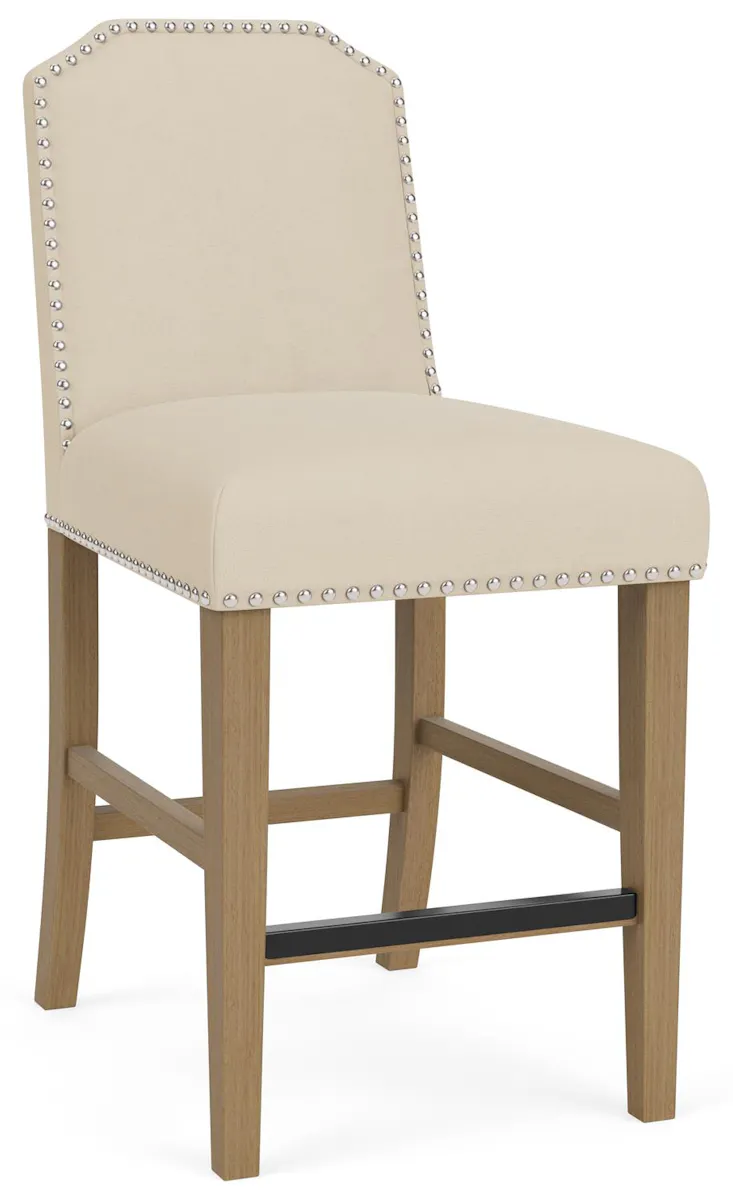 Riverside Furniture 92615 Mix N Match Chairs Clipped Top Upholstered Stool Riverside Furniture 92615 Mix N Match Chairs Clipped Top Upholstered Stool