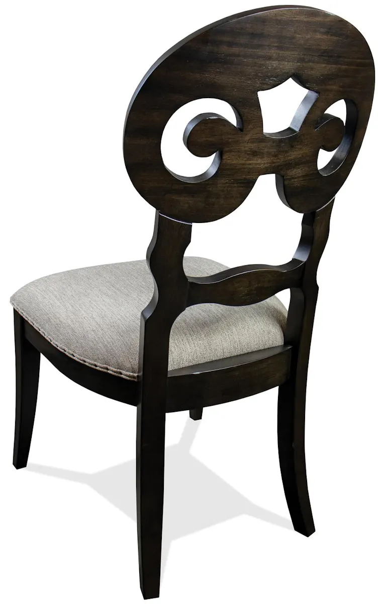 Riverside Furniture 36652 Mix N Match Chairs Scroll Back Upholstered Side Chair Riverside Furniture 36652 Mix N Match Chairs Scroll Back Upholstered Side Chair