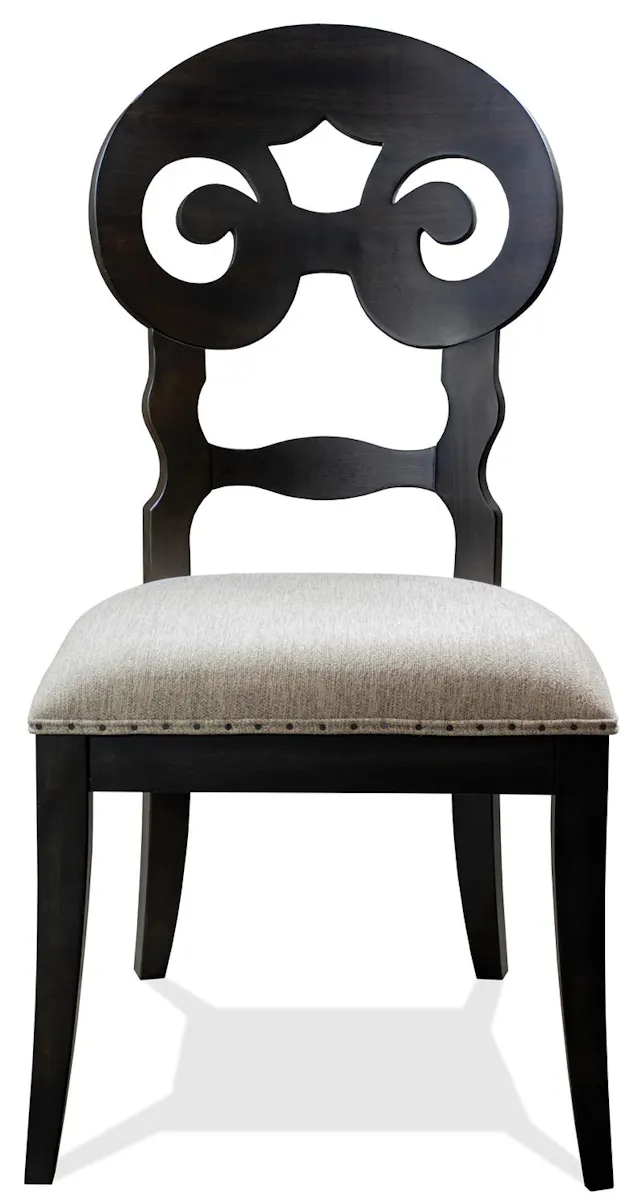Riverside Furniture 36652 Mix N Match Chairs Scroll Back Upholstered Side Chair Riverside Furniture 36652 Mix N Match Chairs Scroll Back Upholstered Side Chair