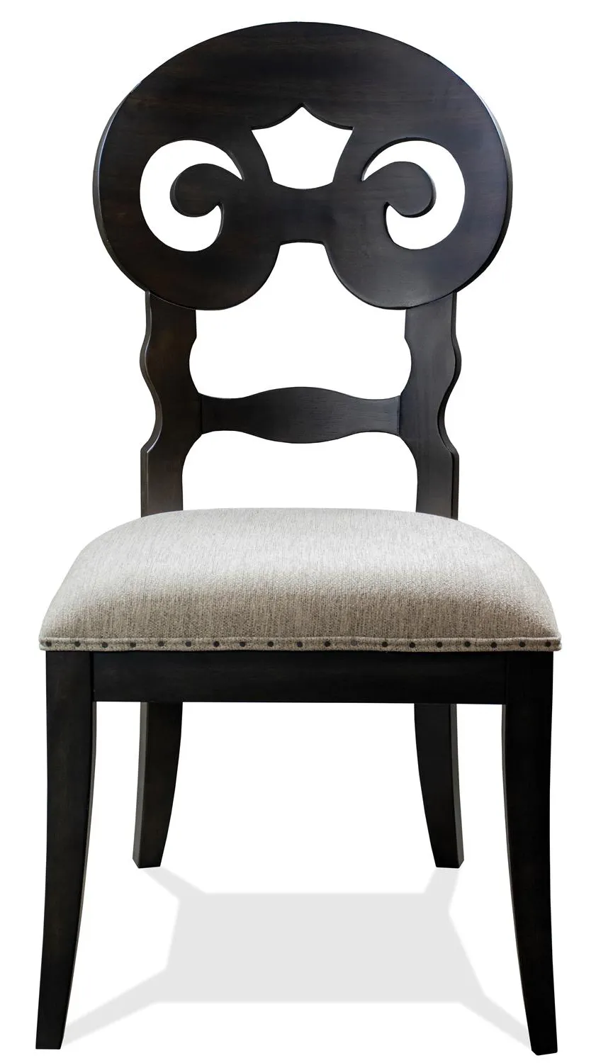 Riverside Furniture 36652 Mix N Match Chairs Scroll Back Upholstered Side Chair Riverside Furniture 36652 Mix N Match Chairs Scroll Back Upholstered Side Chair