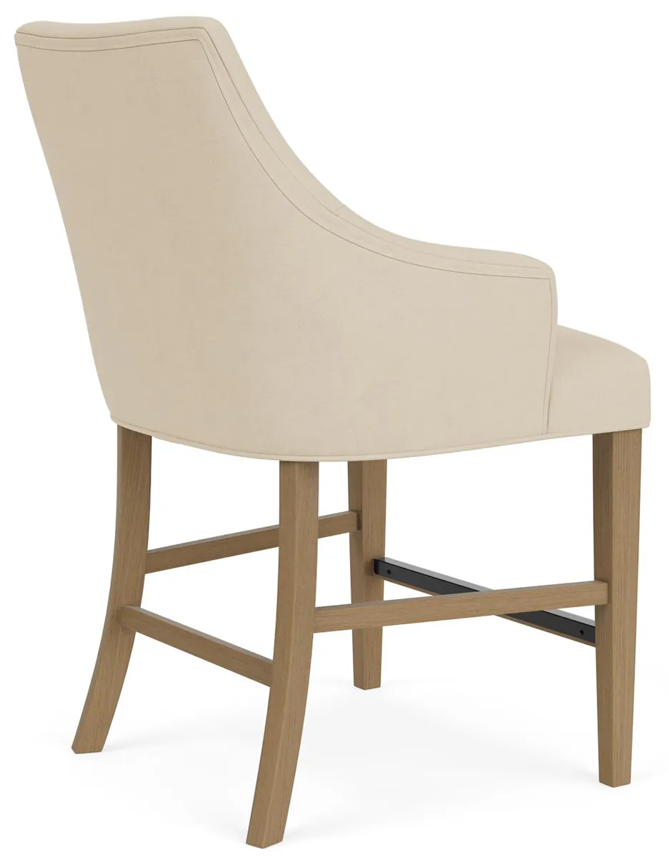 Riverside Furniture 92605 Mix N Match Chairs Swoop Arm Upholstered Stool Riverside Furniture 92605 Mix N Match Chairs Swoop Arm Upholstered Stool