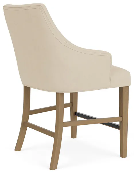 Riverside Furniture 92605 Mix N Match Chairs Swoop Arm Upholstered Stool Riverside Furniture 92605 Mix N Match Chairs Swoop Arm Upholstered Stool