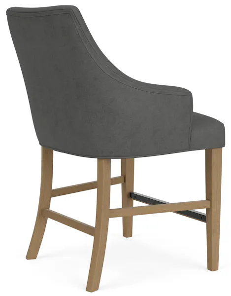 Riverside Furniture 92607 Mix N Match Chairs Swoop Arm Upholstered Stool Riverside Furniture 92607 Mix N Match Chairs Swoop Arm Upholstered Stool
