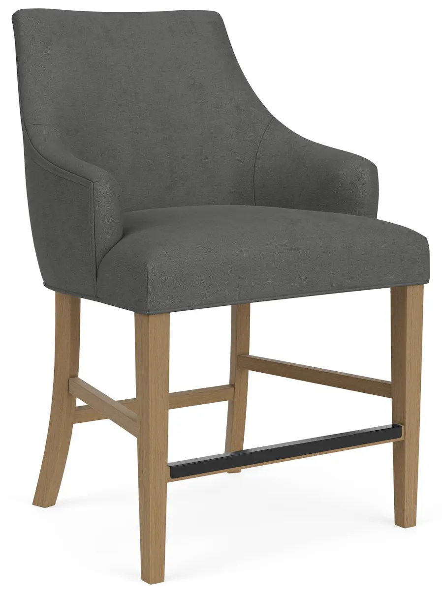 Riverside Furniture 92607 Mix N Match Chairs Swoop Arm Upholstered Stool Riverside Furniture 92607 Mix N Match Chairs Swoop Arm Upholstered Stool