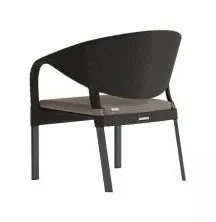 Tropitone Furniture 10A2311WS Montara Woven Stacking Lounge Chair Tropitone Furniture 10A2311WS Montara Woven Stacking Lounge Chair