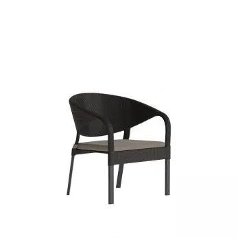 Tropitone Furniture 10A2311WS Montara Woven Stacking Lounge Chair