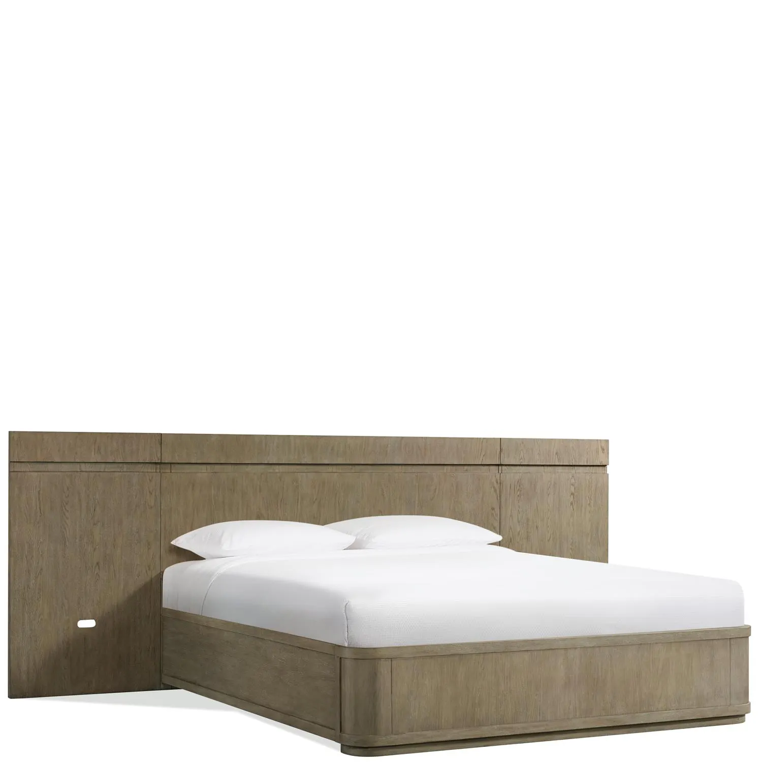 Riverside Furniture 81070-81071-81072 Pasadena Queen Panel Bed With Piers
