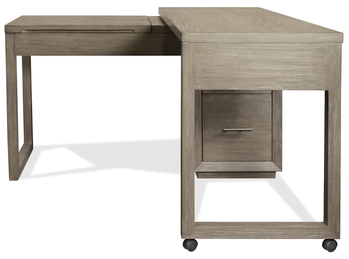 Riverside Furniture 39632 Prelude Swivel Lift Top L-Desk Riverside Furniture 39632 Prelude Swivel Lift Top L-Desk