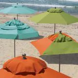 Tropitone Furniture BQH006MS Portofino II, Hexagon 6' Manual Lift Umbrella Tropitone Furniture BQH006MS Portofino II, Hexagon 6' Manual Lift Umbrella