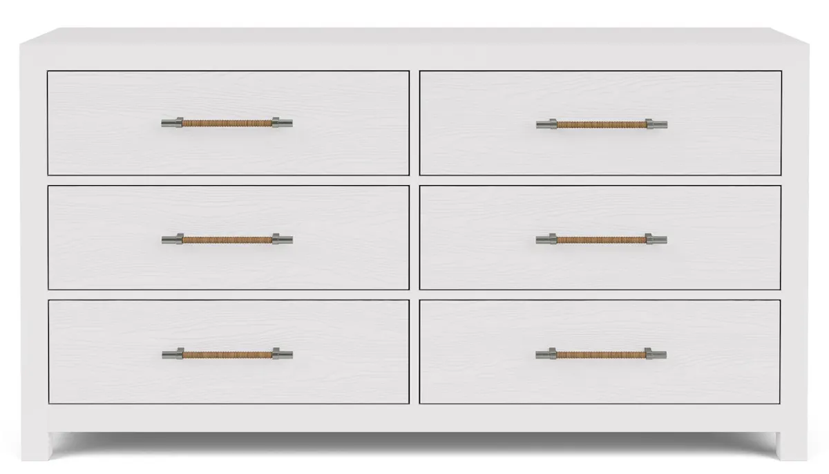 Riverside Furniture 30760 Rosalie Six Drawer Dresser Riverside Furniture 30760 Rosalie Six Drawer Dresser
