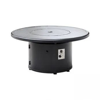 Tropitone Furniture 762342FP-18 Solasta, 42″ Round, 21″ Height Ignitor Fire Pit