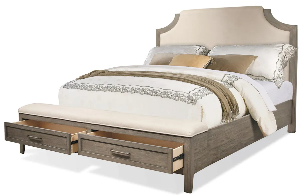 Riverside Furniture 46170-46172-46173 Vogue Queen Uph Storage Bed Riverside Furniture 46170-46172-46173 Vogue Queen Uph Storage Bed