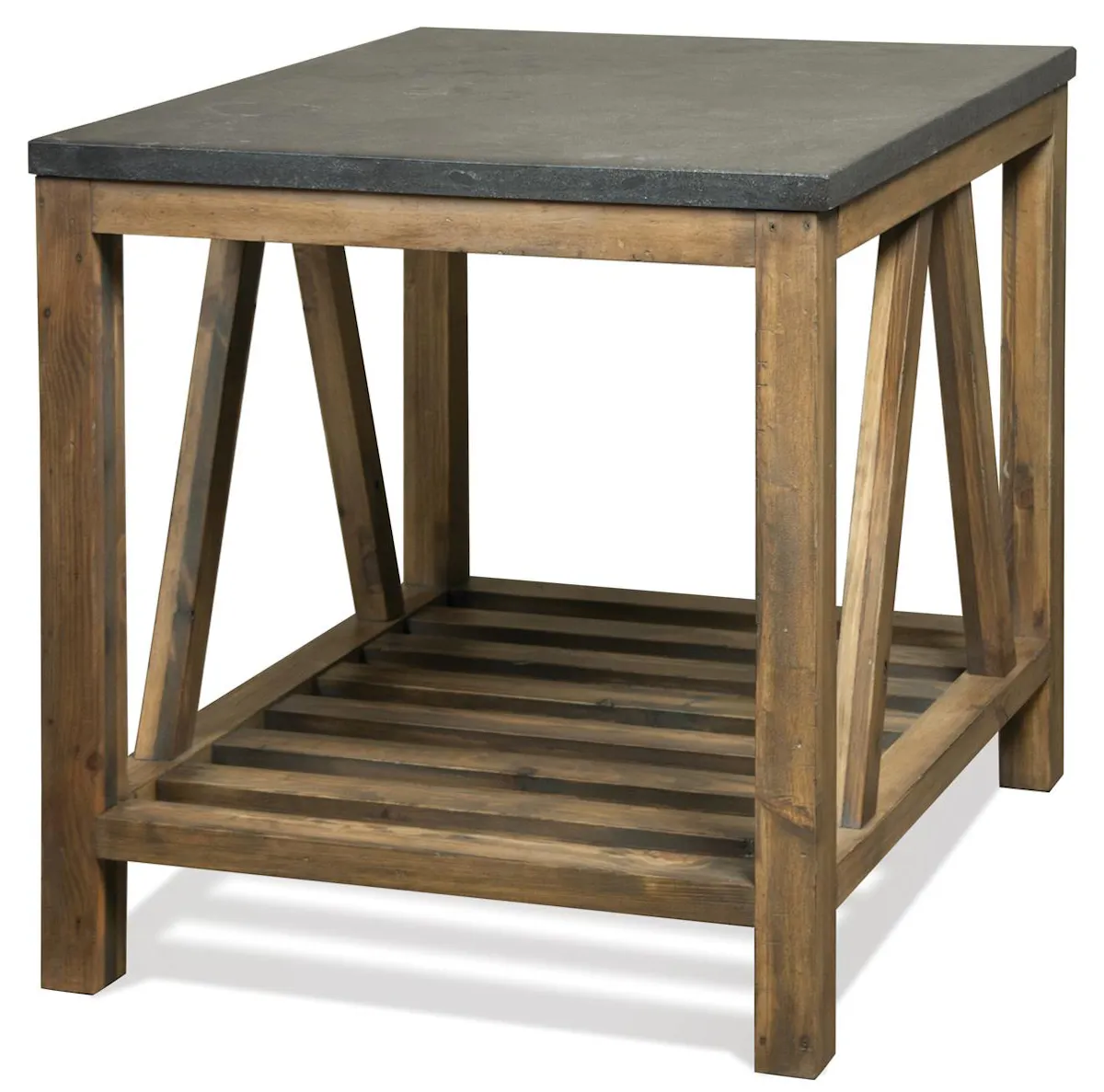 Riverside Furniture 16510 Weatherford Rectangular Side Table Riverside Furniture 16510 Weatherford Rectangular Side Table