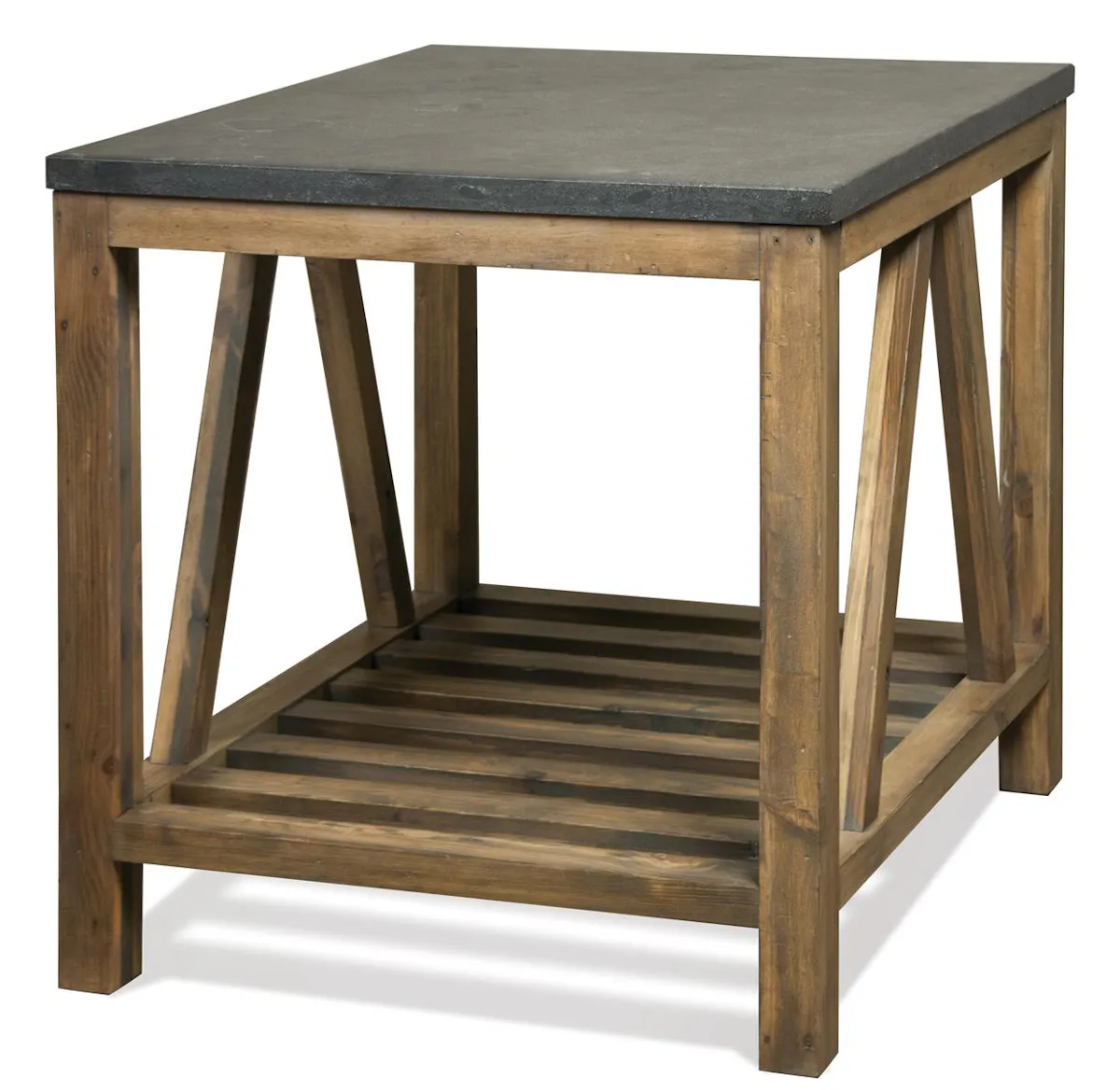 Riverside Furniture 16510 Weatherford Rectangular Side Table Riverside Furniture 16510 Weatherford Rectangular Side Table