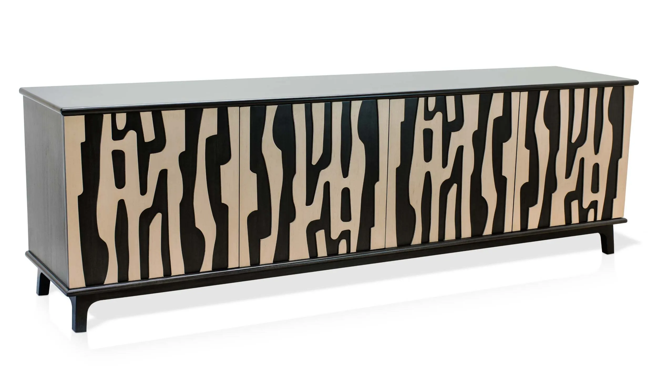 Old Biscayne Designs 31705A Zebrano Credenza