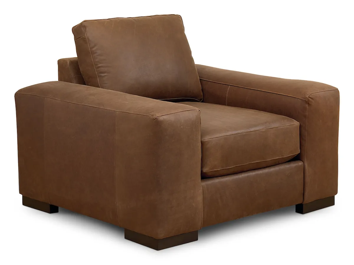 Bassett Furniture 2615-12L Southpark Leather Chair Bassett Furniture 2615-12L Southpark Leather Chair