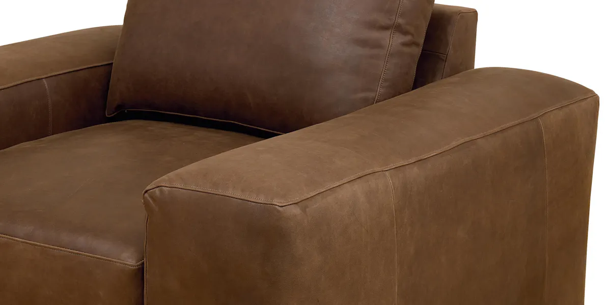 Bassett Furniture 2615-12L Southpark Leather Chair Bassett Furniture 2615-12L Southpark Leather Chair