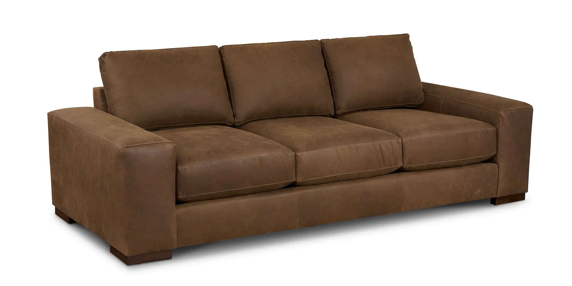 Bassett Furniture 2615-82L Southpark Leather Sofa
