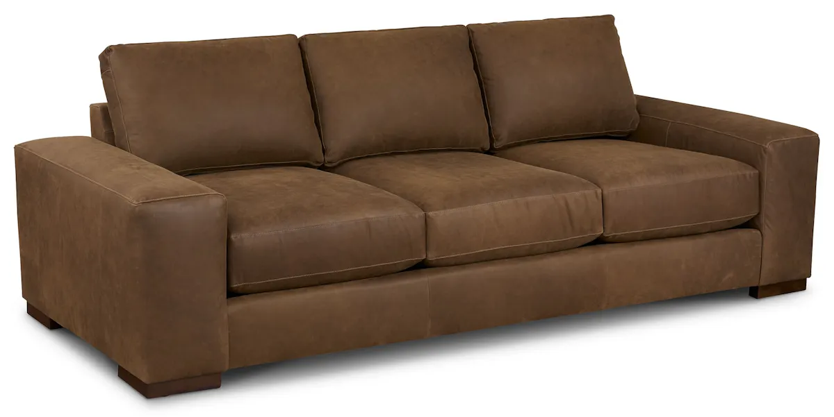 Bassett Furniture 2615-82L Southpark Leather Sofa Bassett Furniture 2615-82L Southpark Leather Sofa