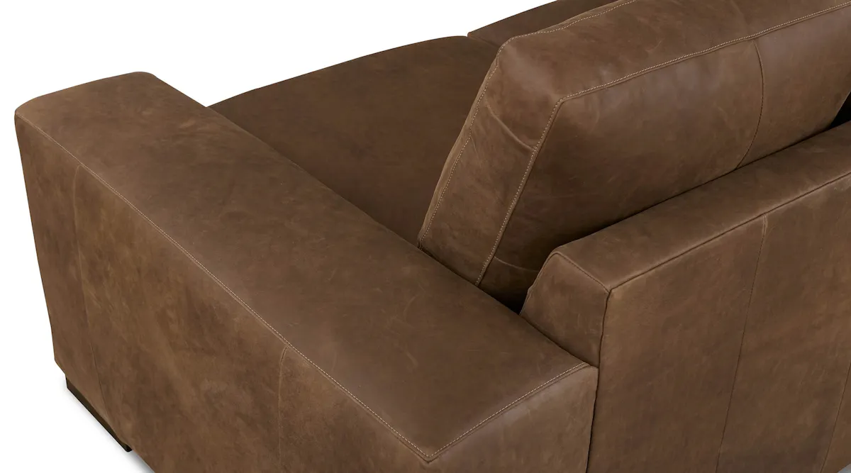 Bassett Furniture 2615-82L Southpark Leather Sofa Bassett Furniture 2615-82L Southpark Leather Sofa