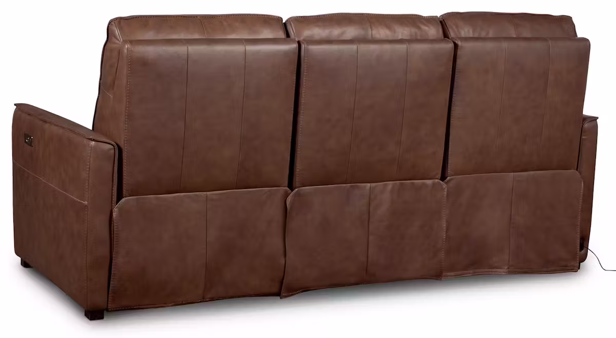 Bassett Furniture 3662-P62C Everett Leather Reclining Sofa Bassett Furniture 3662-P62C Everett Leather Reclining Sofa