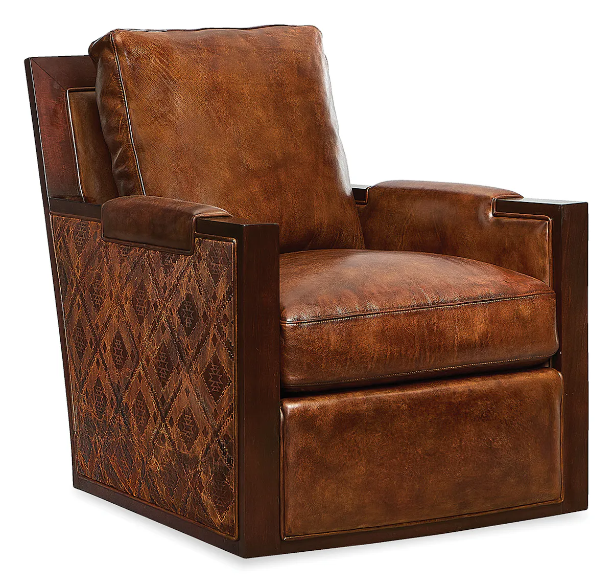 Hancock and Moore 6941-S Cottagers Swivel Chair Hancock and Moore 6941-S Cottagers Swivel Chair