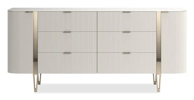 Caracole Furniture CLA-424-033 Love At First Sight 78 Dresser Caracole Furniture CLA-424-033 Love At First Sight 78 Dresser