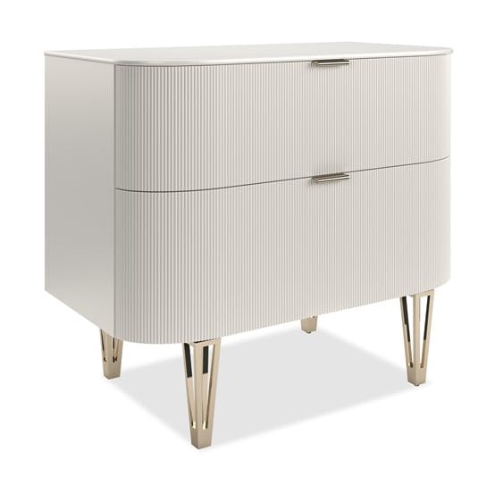 Caracole Furniture CLA-424-0618 True Love Nightstand Caracole Furniture CLA-424-0618 True Love Nightstand