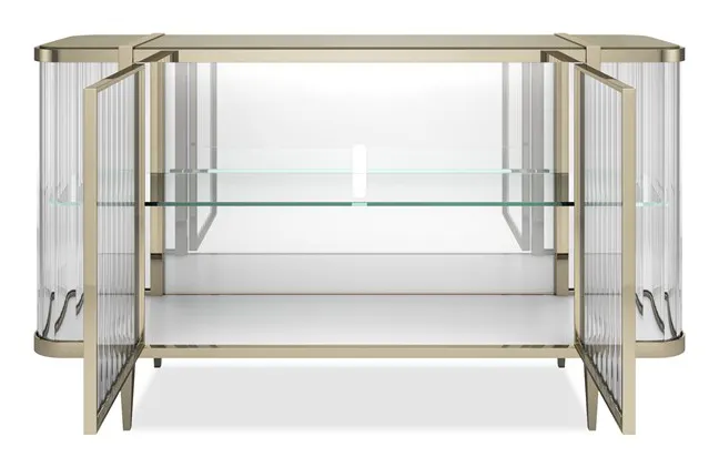 Caracole Furniture CLA-424-215A Stop and Stare Sideboard Caracole Furniture CLA-424-215A Stop and Stare Sideboard