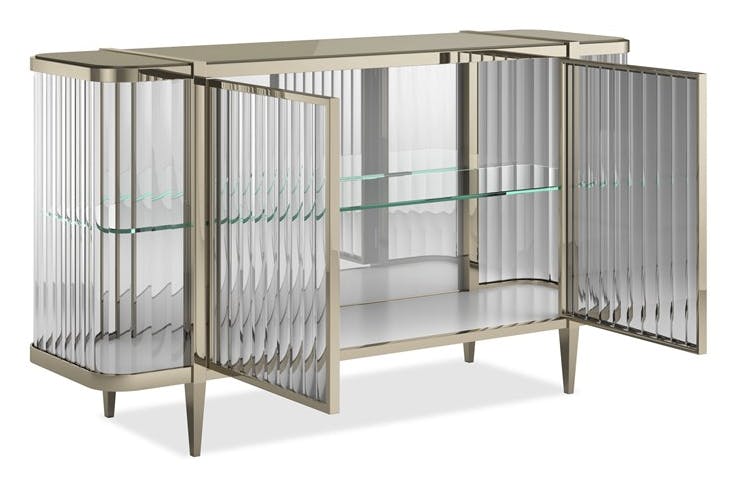 Caracole Furniture CLA-424-215A Stop and Stare Sideboard Caracole Furniture CLA-424-215A Stop and Stare Sideboard
