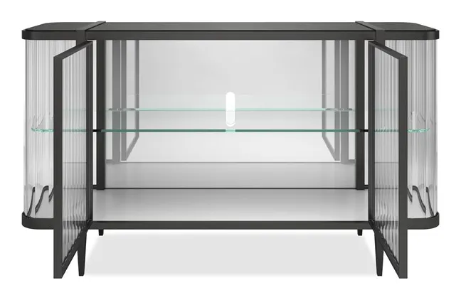 Caracole Furniture CLA-424-215B Stop and Stare Sideboard Caracole Furniture CLA-424-215B Stop and Stare Sideboard