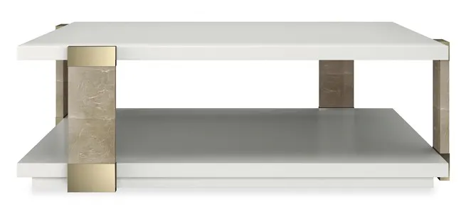 Caracole Furniture CLA-424-406 I'll Take The Corner Cocktail Table Caracole Furniture CLA-424-406 I'll Take The Corner Cocktail Table