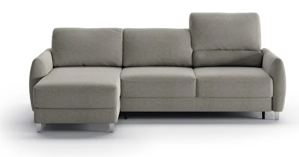 Luonto Furniture DELT-BFP+FOU Delta Full XL Size Sectional Sleeper Luonto Furniture DELT-BFP+FOU Delta Full XL Size Sectional Sleeper
