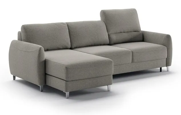 Luonto Furniture DELT-BFP+FOU Delta Full XL Size Sectional Sleeper Luonto Furniture DELT-BFP+FOU Delta Full XL Size Sectional Sleeper