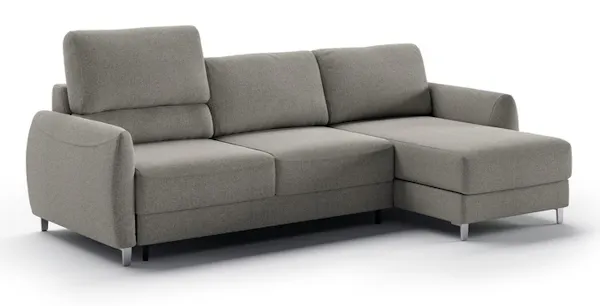 Luonto Furniture DELT-BFP+FOU Delta Full XL Size Sectional Sleeper Luonto Furniture DELT-BFP+FOU Delta Full XL Size Sectional Sleeper
