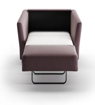Luonto Furniture ERIK-1M Erika Cot Size Chair Sleeper Luonto Furniture ERIK-1M Erika Cot Size Chair Sleeper
