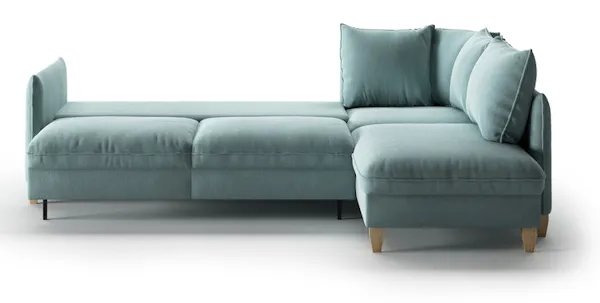 Luonto Furniture FLIP-CED60+HAG Flipper Full Size XL Sectional Sleeper (RHF Chaise) Luonto Furniture FLIP-CED60+HAG Flipper Full Size XL Sectional Sleeper (RHF Chaise)