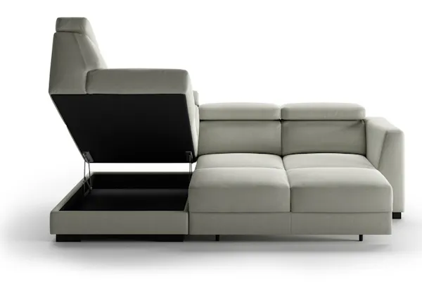 Luonto Furniture HALT-BMV+FO Halti Full Size XL Sectional Sleeper (LHF Chaise ) Luonto Furniture HALT-BMV+FO Halti Full Size XL Sectional Sleeper (LHF Chaise )
