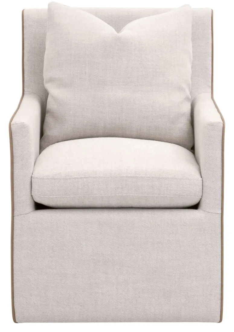 Essentials For Living 6492UP.BIS/IVT Harmony Arm Chair With Casters Essentials For Living 6492UP.BIS/IVT Harmony Arm Chair With Casters