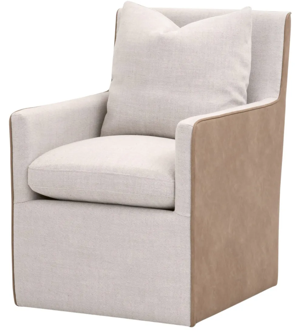 Essentials For Living 6492UP.BIS/IVT Harmony Arm Chair With Casters Essentials For Living 6492UP.BIS/IVT Harmony Arm Chair With Casters