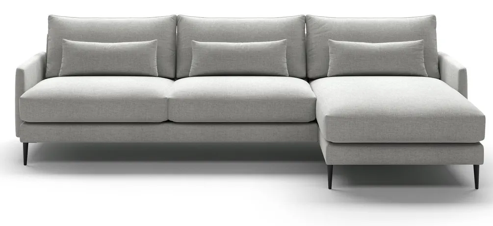 Luonto Furniture LIAM-K1L+D71+FU+K1R Liam Sofa Chaise Sectional (Reversible Chaise) Luonto Furniture LIAM-K1L+D71+FU+K1R Liam Sofa Chaise Sectional (Reversible Chaise)
