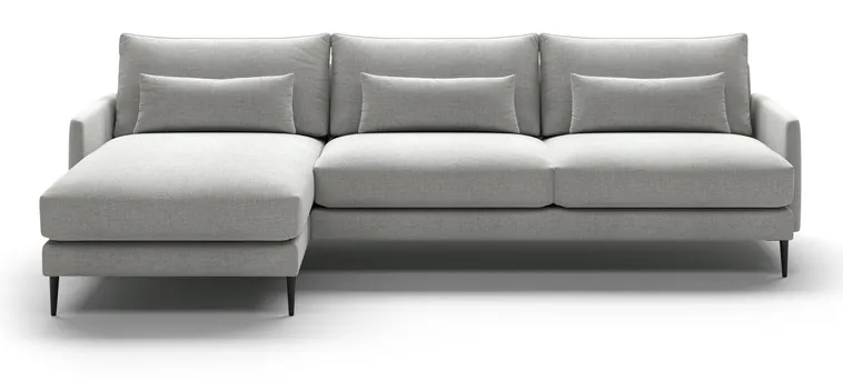 Luonto Furniture LIAM-K1L+D71+FU+K1R Liam Sofa Chaise Sectional (Reversible Chaise) Luonto Furniture LIAM-K1L+D71+FU+K1R Liam Sofa Chaise Sectional (Reversible Chaise)