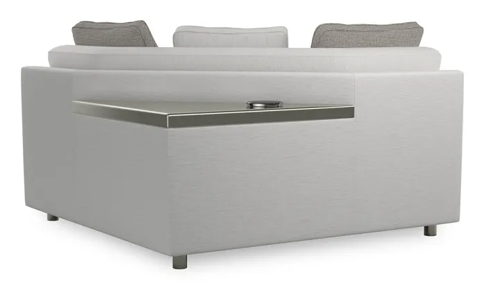 Caracole Furniture M090-018-CR1-B I'm Shelf-ish Corner Sofa Caracole Furniture M090-018-CR1-B I'm Shelf-ish Corner Sofa