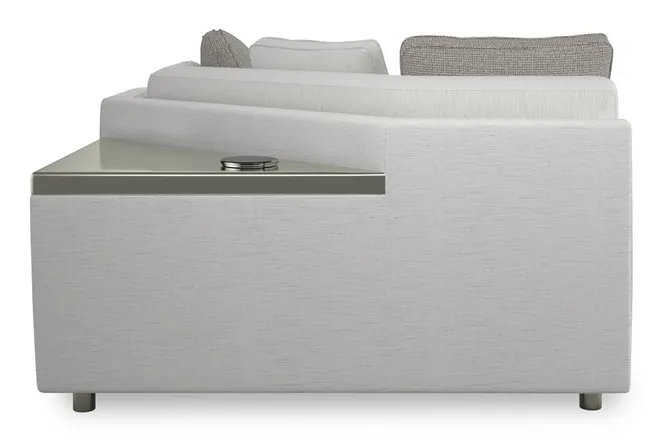 Caracole Furniture M090-018-CR1-B I'm Shelf-ish Corner Sofa Caracole Furniture M090-018-CR1-B I'm Shelf-ish Corner Sofa