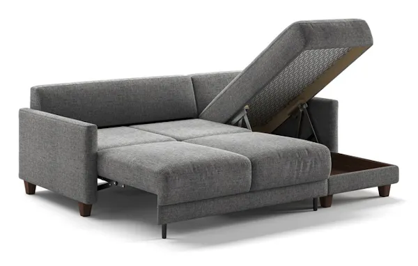Luonto Furniture MART-BFP+FOU Martta Full XL Sleeper Sectional (Reversible Chaise) Luonto Furniture MART-BFP+FOU Martta Full XL Sleeper Sectional (Reversible Chaise)