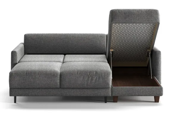 Luonto Furniture MART-BFP+FOU Martta Full XL Sleeper Sectional (Reversible Chaise) Luonto Furniture MART-BFP+FOU Martta Full XL Sleeper Sectional (Reversible Chaise)